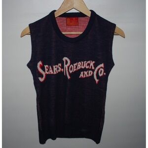 Vintage Sears & Roebuck Men's Sweater Vest Medium Tank – Used
